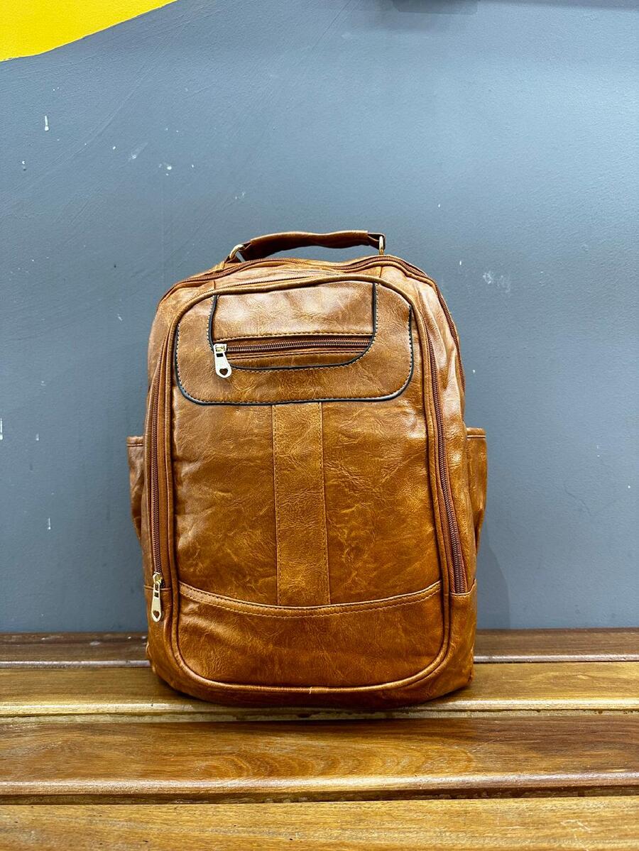 Women Fashion Backpacks - Màu vàng - Xem 1