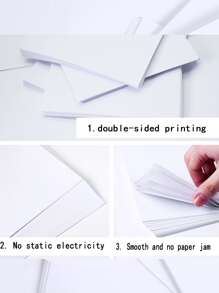 Giấy photocopy A4 100 tờ, Giấy in laser trắng 70g, Giấy in văn phòng phẩm, Đồ dùng học tập, Quay lại trường học - trắng - Xem 4