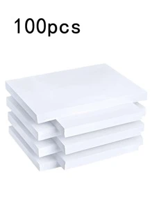 Giấy photocopy A4 100 tờ, Giấy in laser trắng 70g, Giấy in văn phòng phẩm, Đồ dùng học tập, Quay lại trường học - trắng - Xem 1