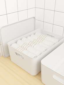 1 Miếng Cắm trại Giá để đồ trong nhà bếp Hộp đựng để bàn Với Che phủ , Nhựa Hộp trữ Đối với - trắng - Xem 4