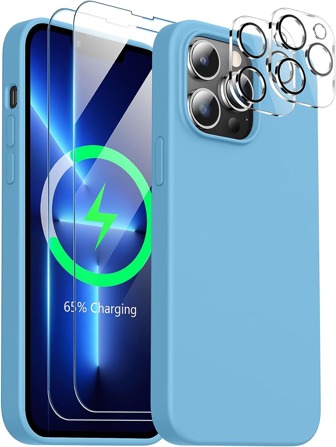 Magnetic Phone Case & 2pcs Lens Protector & 2pcs Screen Film