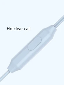 Auriculares con cable en la oreja con micrófono , adecuado para , cantar , juego & música ; mini tamaño - Azul - Ver 5