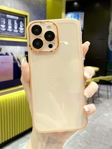 Clear Phone Case - Pink - View 3