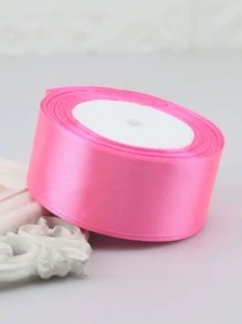 1 卷 0.6 厘米/4 厘米宽缎带，适用于蝴蝶结、蛋糕和 DIY 工艺品，