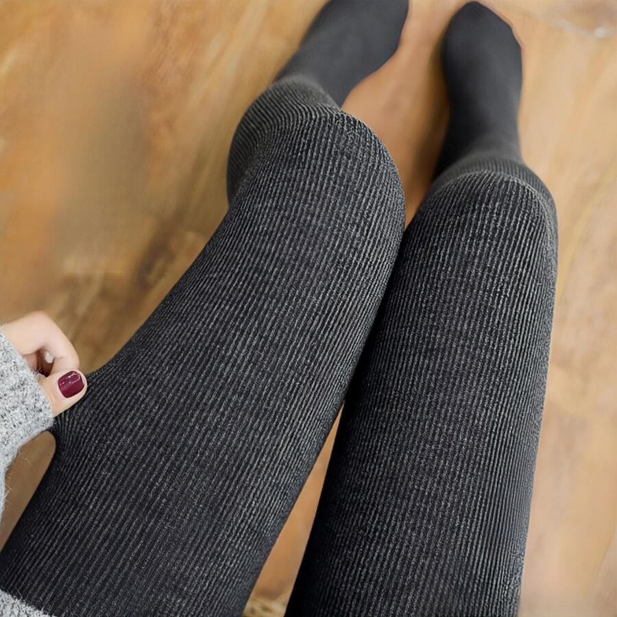 1 件保暖内衬保暖紧身裤，冬季保暖，高弹性，适合休闲穿着和日常聚会