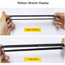 Pack Of 3 Sports Headbands Elastic Hair Bands Non-Slip Headbands For Men And Women Non-Slip Thin Sports Sweatbands For Running Yoga Jogging (Black Grey White) - Black and White - View 6