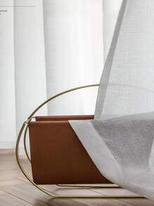 1 bucată perdea transparentă albă elegantă pentru camera de zi/dormitor