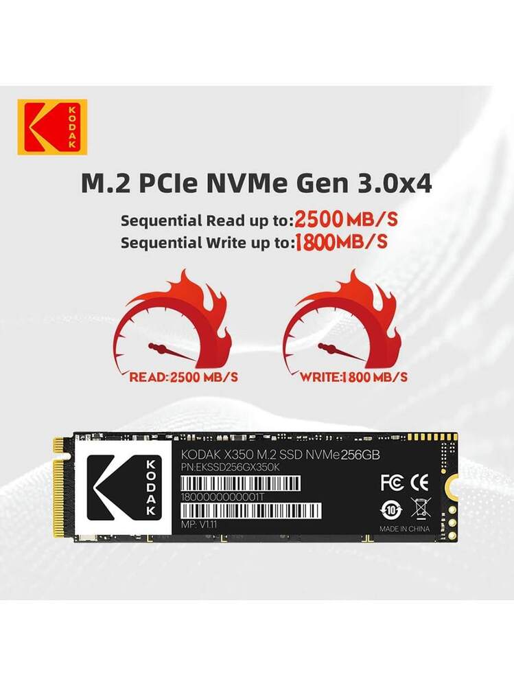 KODAK SSD M2 NVME SSD 1TB 512GB 256GB 128GB M.2 2280 PCIe Hard