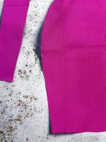 VESTIDO CANALE. - Rosa Fucsia - Ver 3