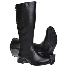 Women Fashion Boots - Negro - Ver 3
