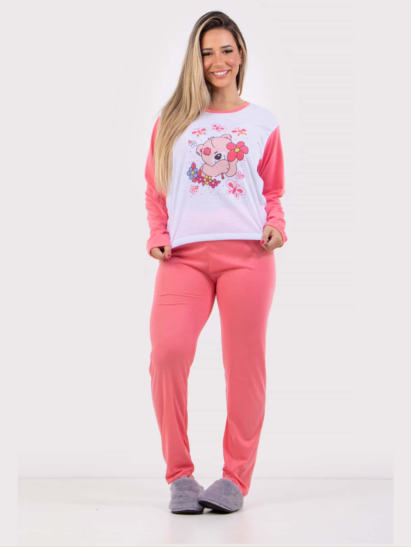 Women Sports Sets - 淺粉色 - 查看 1