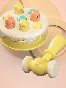 1 套男女通用蛋糕形状智力锻炼专注力亲子互动 WV 打地鼠玩具，适合日常使用学校、学生、文具、学校用品 - 彩色 - 查看 6