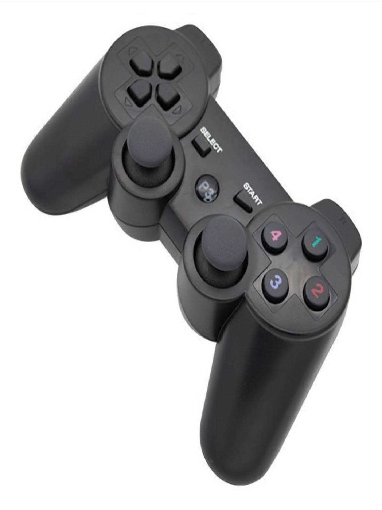 Control PLAY 3 Inalámbrico Compatible Con Ps3 + Cable De Carga - Negro - Ver 1