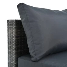 Nestfair 8-Piece Wicker Patio Conversation Set With Cushions And Coffee Table