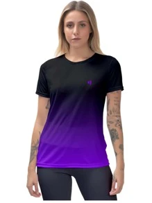 Women Sports Tees & Tanks - 黑色 - 查看 2