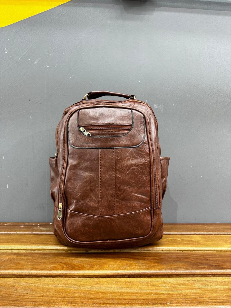 Women Fashion Backpacks - 銅色 - 查看 1