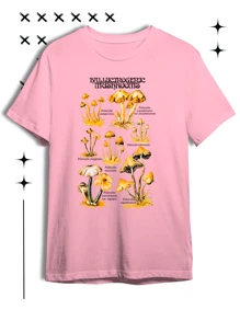 Men T-Shirts - 淺粉色 - 查看 2