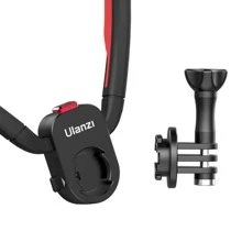 Ulanzi Go Schnell Magnetischer Nackenhalter Halterung für GoPro Hero 11 10 9 8 7 6 5 Insta360 Kompatibel mit Osmo Action Kamera Zubehör