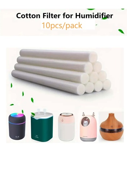 Conjunto De 10 Peças Vareta De Filtro De Reposição Universal De 06*8cm Para Máquina De Aromaterapia E Umidificador