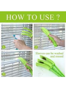 STONEGO Jjyy 1入組百葉窗清潔器,窗戶百葉簾掃帚清潔器工具,可拆卸和可清洗,適用於百葉窗,空調,汽車空調通風口等多種用途 - 紅色 - 查看 9