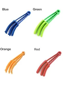 STONEGO Jjyy 1入組百葉窗清潔器,窗戶百葉簾掃帚清潔器工具,可拆卸和可清洗,適用於百葉窗,空調,汽車空調通風口等多種用途 - 紅色 - 查看 11