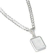 Men's Pendant Necklaces - 字母M - 查看 3