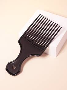 1pc Plastic Unisex Hair Comb, Hair Volume Boosting Curler, Salon Hairdressing Comb Hair Brush, Comb, Hair Tools, Hair Products And Accessories For Barber Salon Beauty Back To School, Travel Holiday Essentials, Hair Accessories For Women, Brush, Detangling Brush, Ball Brush, Mini Hair Brush Set, Wooden Comb, Hair Brushes, Curly Hair Brush, Hairdressing Equipment, Hairstyle, Hairdressing, Hair Brush, Brush Hair Brush Set, Comb Hair, Comb For Curls, Detangling Brush, Hair Brush For Women, Barber, Barber Accessories, Barbershop, Hairdressing Equipment - Black - View 3