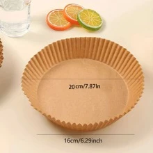 50 Cái/100 Chiếc Giấy Lót, Tấm Lót Nồi Chiên Không Dầu Dùng Một Lần Chống Dính, Giấy Nướng Bánh Chống Thấm Dầu, Đồ Gia Dụng Nhà Bếp, Đồ Dùng Tiệc Kỷ Niệm Ngày Cưới, Đồ Dùng Tiệc Sinh Nhật, Quà Tặng Tiệc Ngày Lễ Mùa Hè, Đồ Trang Trí Tiệc Theo Chủ Đề, Đồ Dùng Nhà Bếp Cắm Trại - màu nâu - Xem 5