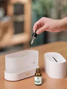 1pc Flame Aroma Diffuser, Ultrasonic Humidifier, 7 Colors Lighting Aromatherapy Diffuser, USB Essential Oil Diffuser Air Freshener Gifts Birthday Graduation