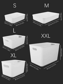 1 Miếng Cắm trại Giá để đồ trong nhà bếp Hộp đựng để bàn Với Che phủ , Nhựa Hộp trữ Đối với - trắng - Xem 5