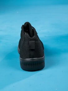 2023 Mới Đan Thoáng khí Nhẹ Của phụ nữ Giày thể thao Giày Chạy bộ Giải trí Giày dép - màu đen - Xem 6