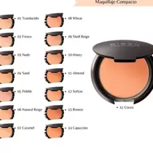 Bissu Compact Powder Makeup - natural beige - View 2