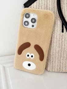 Ốp lưng điện thoại Ốp lưng điện thoại Plush - màu nâu - Xem 2