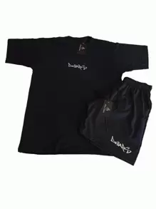 Men Two-piece Outfits - 黑色 - 查看 1