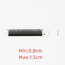 0.07MM Siêu Mềm Hình chữ -Y YY Mở rộng lông mi , , Đối với Chuyên nghiệp Nối mi Tiệm làm tóc - màu đen - Xem 4
