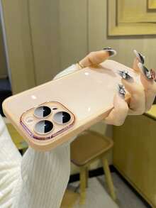 Clear Phone Case - Pink - View 5