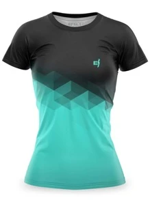 Women Sports Tees & Tanks - 黑色 - 查看 10