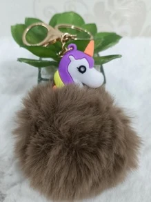 Bag Charms - 咖啡棕 - 查看 3