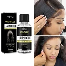 30毫升隱形&強的接髮膠水,晾乾迅速,合適的適用於假髮&假髮片塗抹 - 灰色 - 查看 1