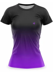 Women Sports Tees & Tanks - 黑色 - 查看 5