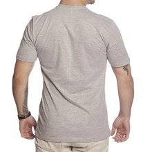 Men T-Shirts - 灰色 - 查看 2