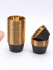 50 Piezas / Paquete Molde Para Hornear De Cocina Para Magdalenas - Unitalla - Ver 4