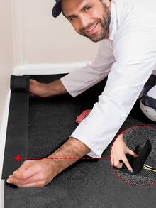 4 Inch x 10/20 Feet Cable Grip Floor Cable Cover Cords Cable Protector Cable Management for Commercial Office Carpet Floor - Carpet Type - About 3M - View 9