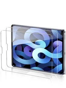 2pcs HD Tempered Glass Screen Protector Compatible With IPad / IPad Air/Pro/ Mini/1/2/3/4/5/6/7/8/9/10//Th Gen/8 Inch /9.7 Inch/10.2 Inch/10.5 Inch/10.9 Inch/11 Inch/12.9inch /2016-2022/IPad Air 2024/IPad Pro 2024 Gift For Birthday, Family, Friends Pad Screen Protector, Pad Accessories