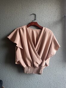 Women Tops - Màu Khaki - Xem 1