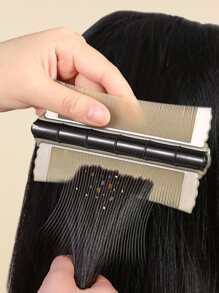 1pc Black Lice & Flea Comb With Dense Teeth For Children And Adults,Hair Clips,Hair Accessories