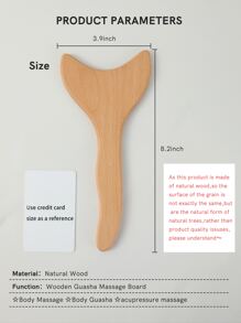 1 件 8.2 英寸小号木制刮痧工具专业淋巴引流工具木疗按摩工具适用于舒缓疼痛按摩家庭使用便携式塑身工具用于脱毛疗法、抗脂肪、刮痧、肌肉放松，适用于按摩面部、颈部、肩部、手臂、背部、腹部、腿部和足底穴位。、学校、返校、旅行、旅行必需品、家庭必需品、水疗、按摩工具、按摩、按摩器、水疗 - 杏色 - 查看 7