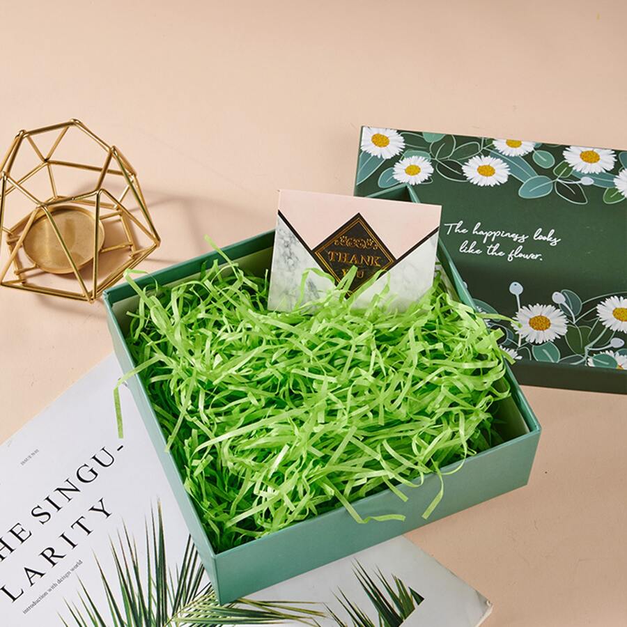 50g Hierba De Rafia Verde - Verde - Ver 1