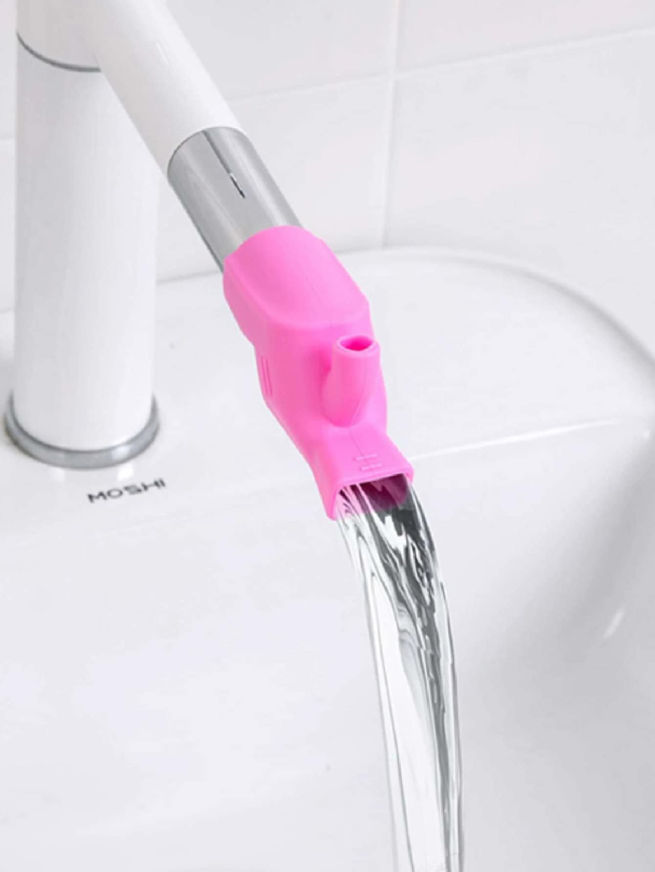 Faucet Extenders - Màu Hồng Tươi - Xem 1