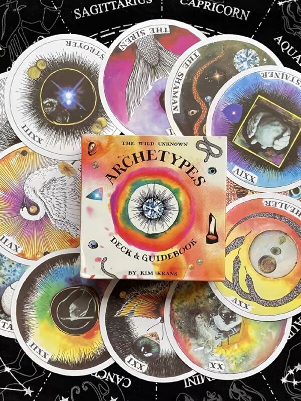 The Bone Deck, Intuitive Divination Deck, 78 Card , Gilt Edge With